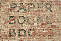 Brick sign 